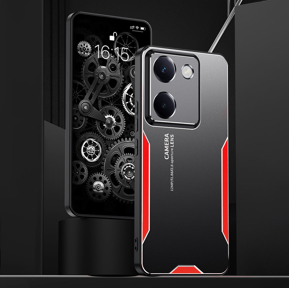 Vivo Y200 Pro 5G Luxury Aluminum Metal Frame Protective Cover