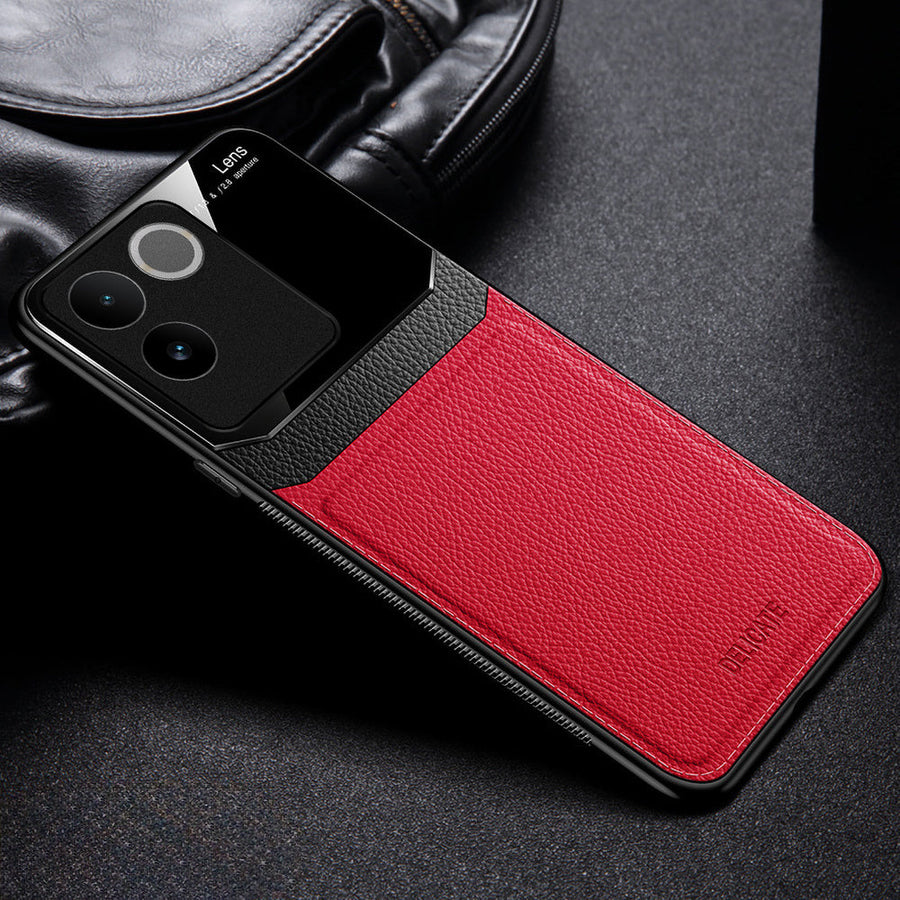 Vivo T2 Pro 5G Premium Leather Lens Protective Case