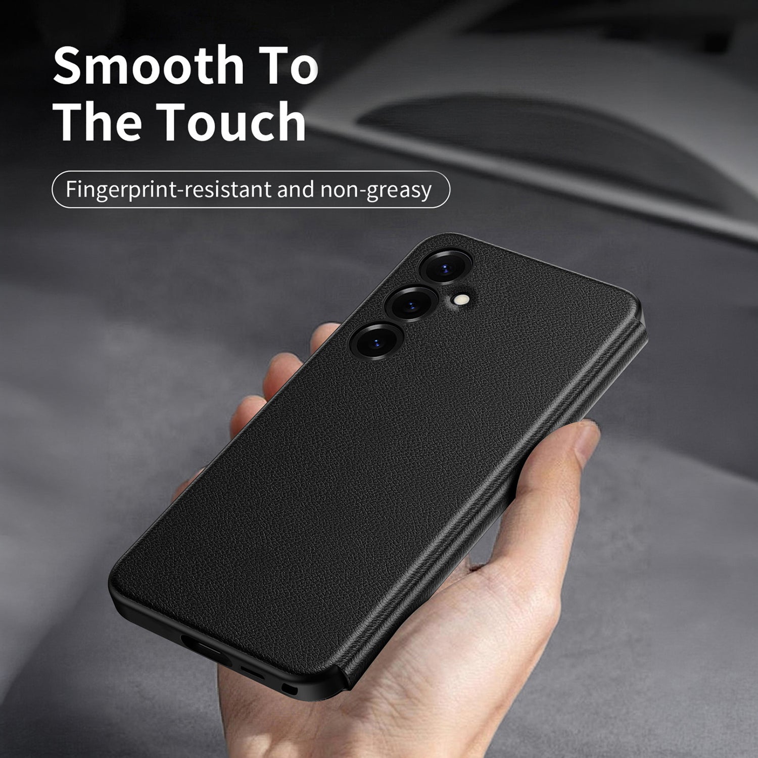 Samsung Galaxy S25 5G Smart Side Window Flip Leather Case