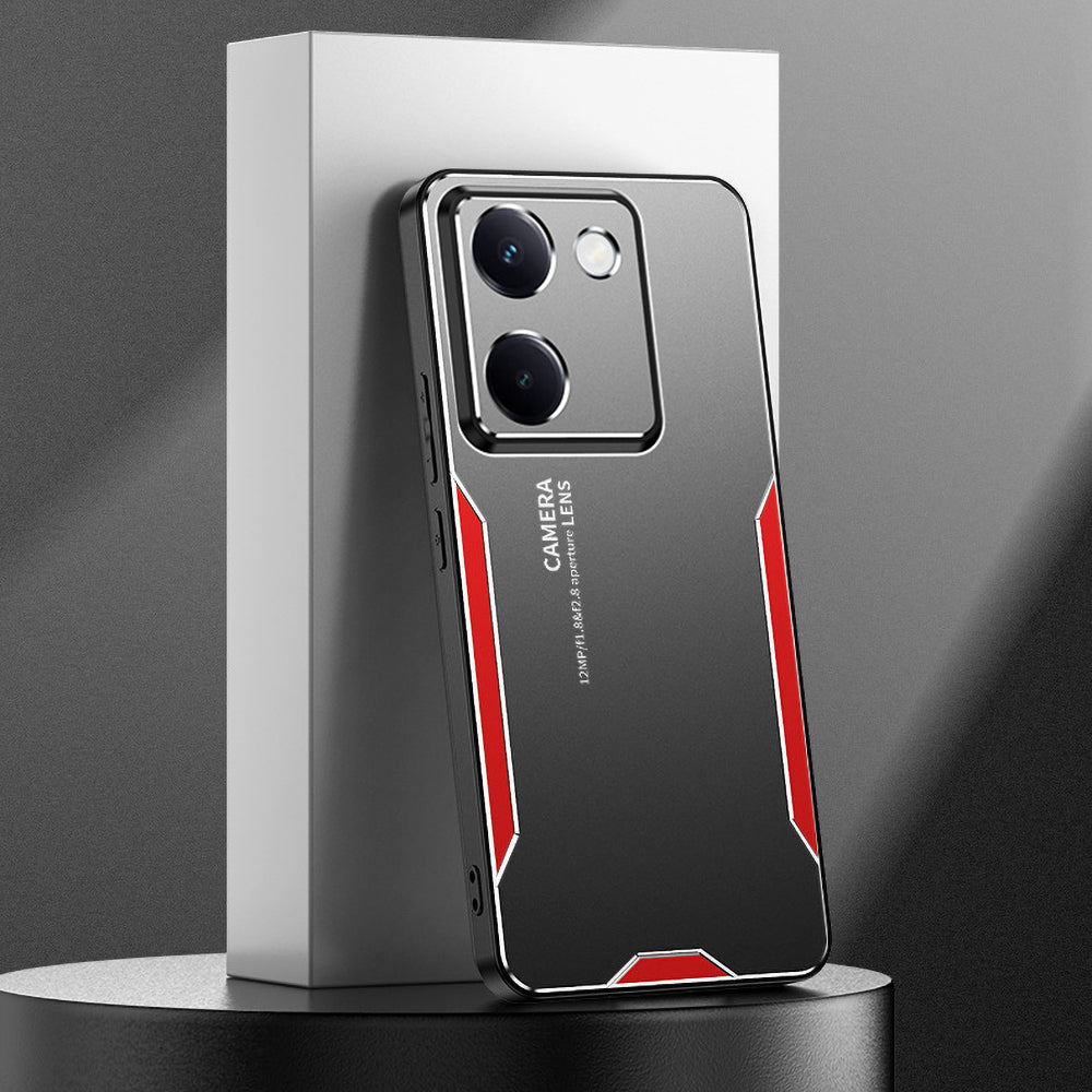 Vivo Y200 Pro 5G Luxury Aluminum Metal Frame Protective Cover