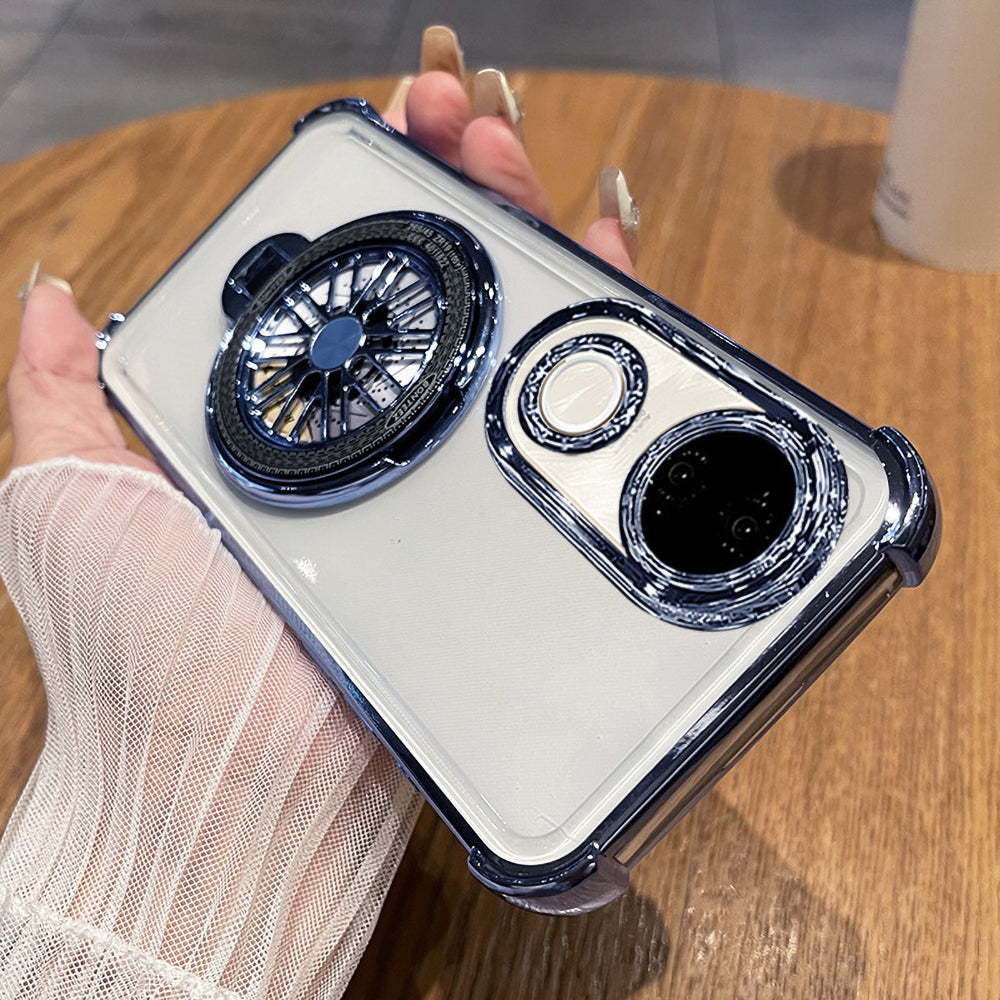 Vivo V50 5G Premium Stress Buster Wheel Rotating Shockproof Airbags Case