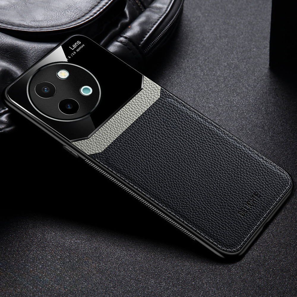 Vivo Y58 5G Premium Leather Lens Protective Case