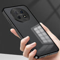 Oppo F31 Pro+ 5G Aluminium Metal Bumper Shield Transparent Back Case