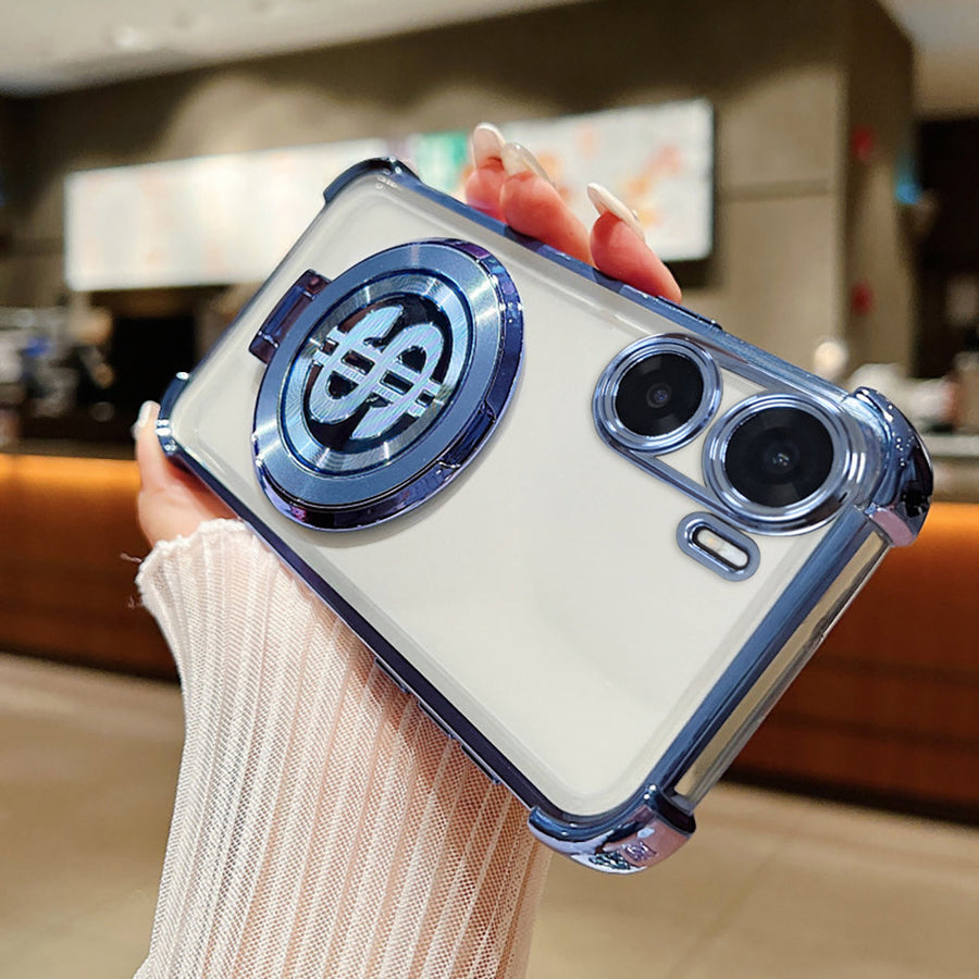 Vivo V29e 5G Four Corner Airbags 100% Original Astro Money Magnet Rotating Dollar Case