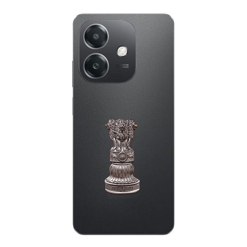 Oppo A3x 5G Compatible Satyamev Jayate 3D Metal Emblem Sticker