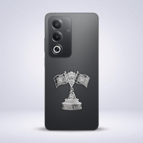Oppo A3 Pro 5G Compatible Satyamev Jayate 3D Metal Emblem Sticker