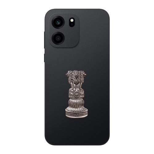 OnePlus Nord 6 5G Compatible Satyamev Jayate 3D Metal Emblem Sticker