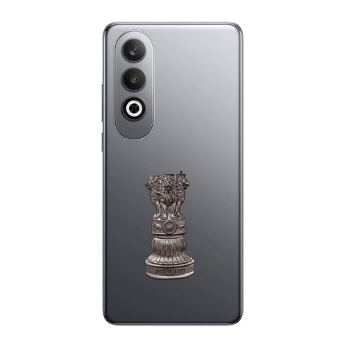 One Plus Nord CE4 5G Compatible Satyamev Jayate 3D Metal Emblem Sticker