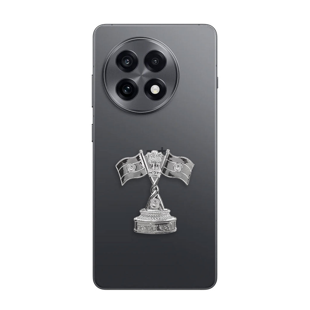 OnePlus 13R 5G Compatible Satyamev Jayate 3D Metal Emblem Sticker