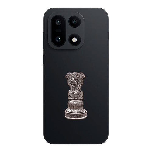 OnePlus 15 5G Compatible Satyamev Jayate 3D Metal Emblem Sticker