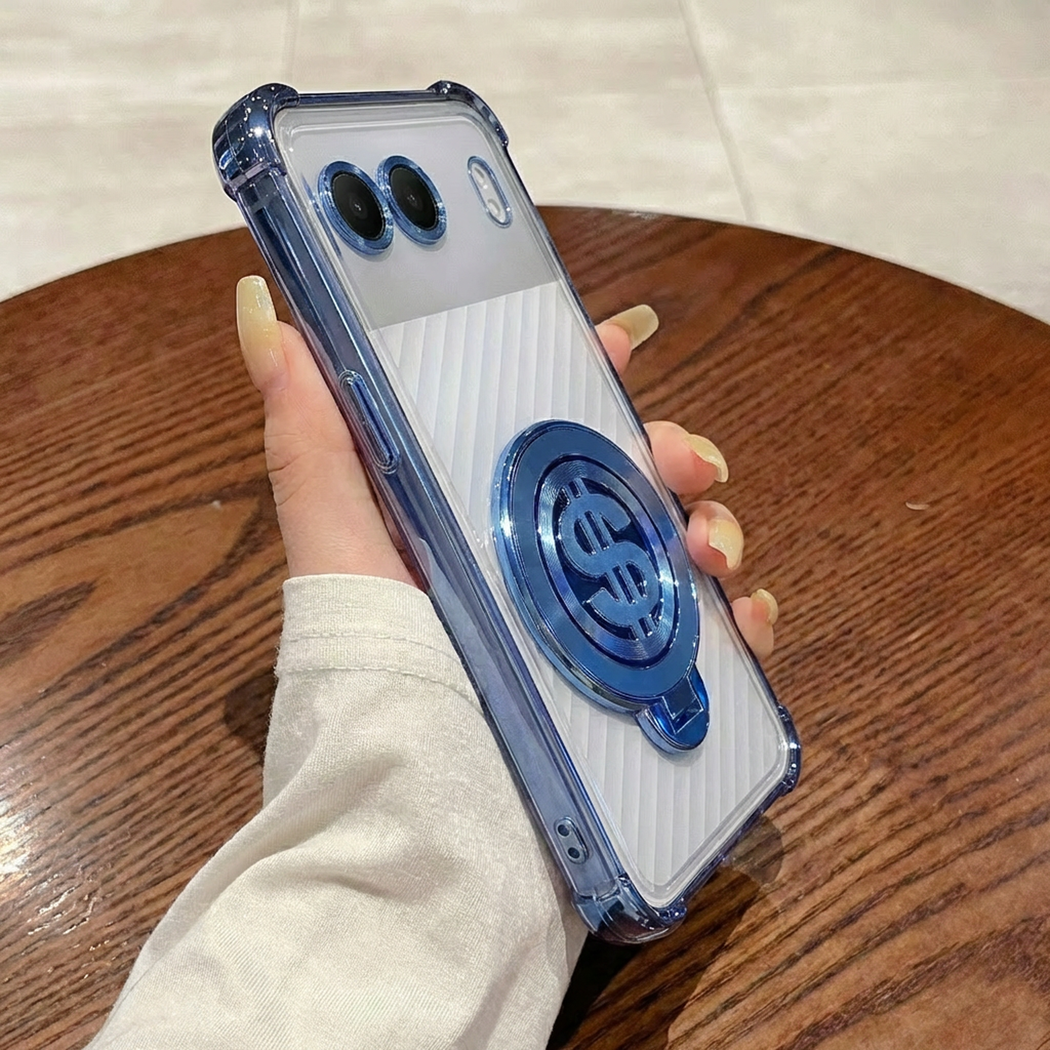 OnePlus Nord 4 5G Four Corner Airbags 100% Original Astro Money Magnet Rotating Dollar Case