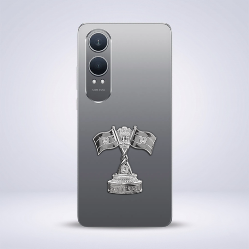 OnePlus Nord CE4 Lite 5G Compatible Satyamev Jayate 3D Metal Emblem Sticker