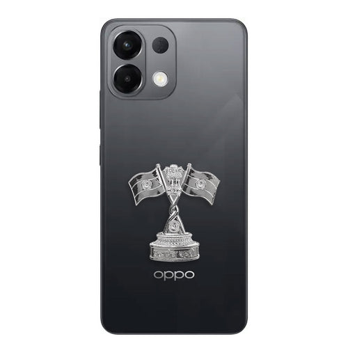 Oppo K13 5G Compatible Satyamev Jayate 3D Metal Emblem Sticker