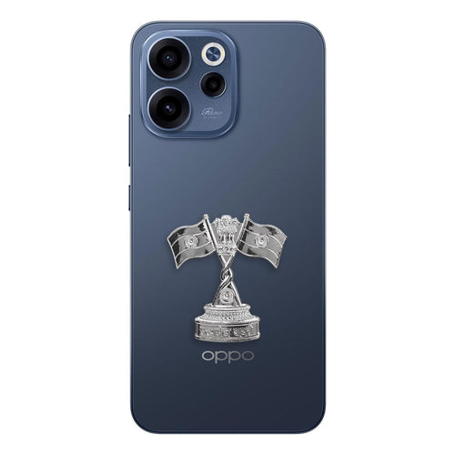Oppo Reno 15C 5G Compatible Satyamev Jayate 3D Metal Emblem Sticker