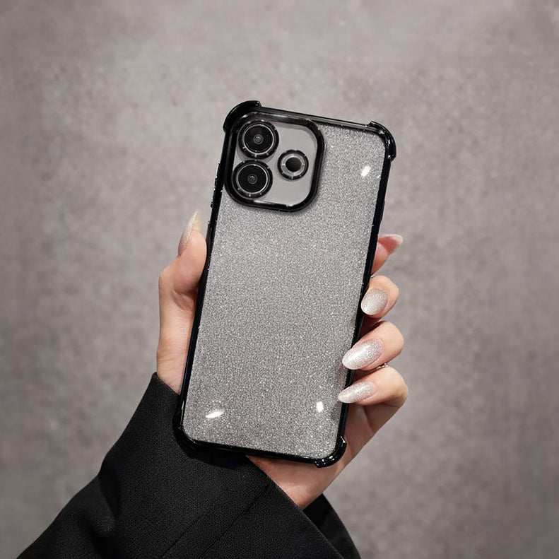 Oppo A5 Pro 5G Luxury Shimmer Shockproof Airbag Case