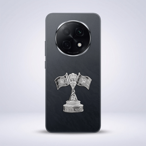 Oppo F29 Pro 5G Compatible Satyamev Jayate 3D Metal Emblem Sticker