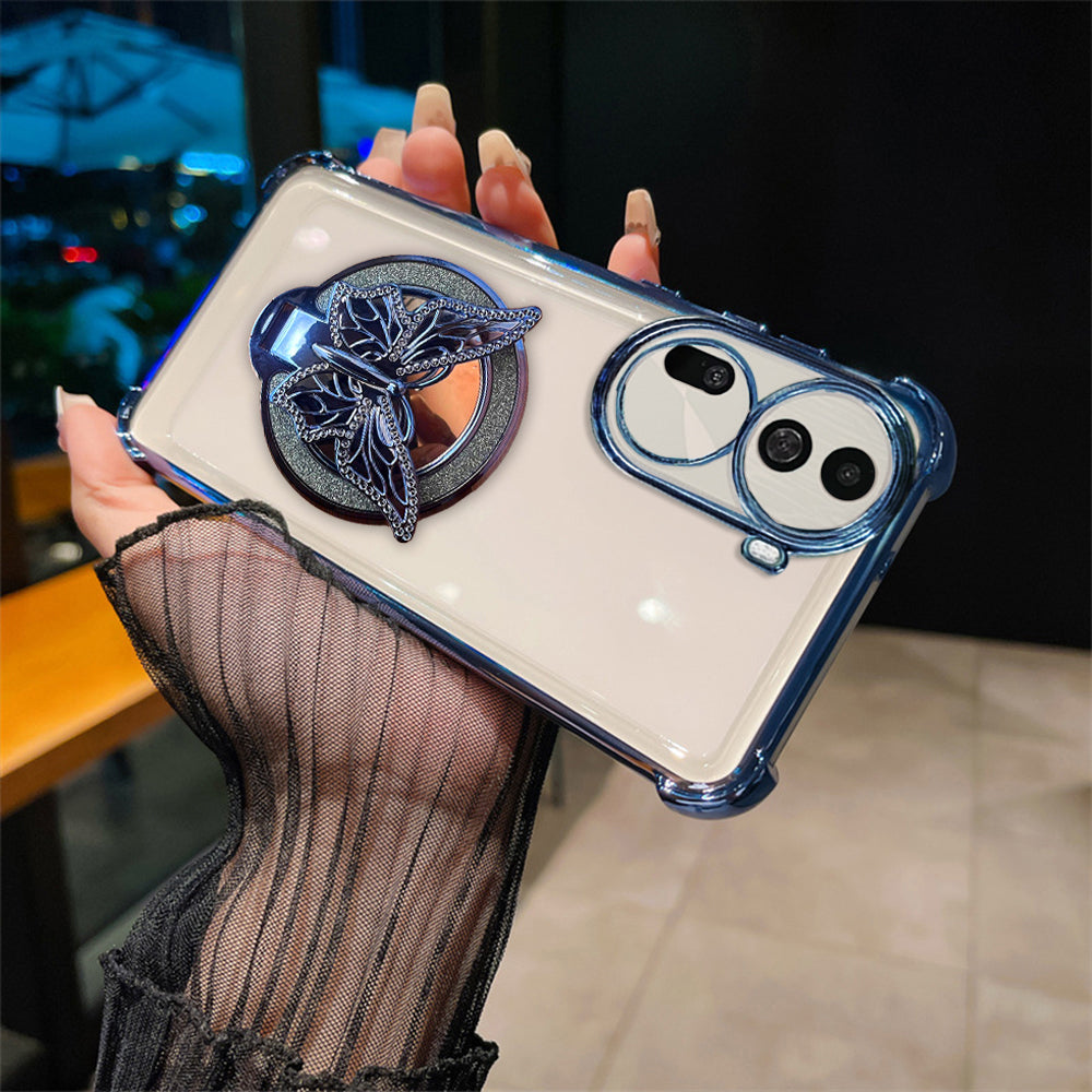 Oppo Reno 11 Pro 5G Premium Butterfly Stand Airbags Case