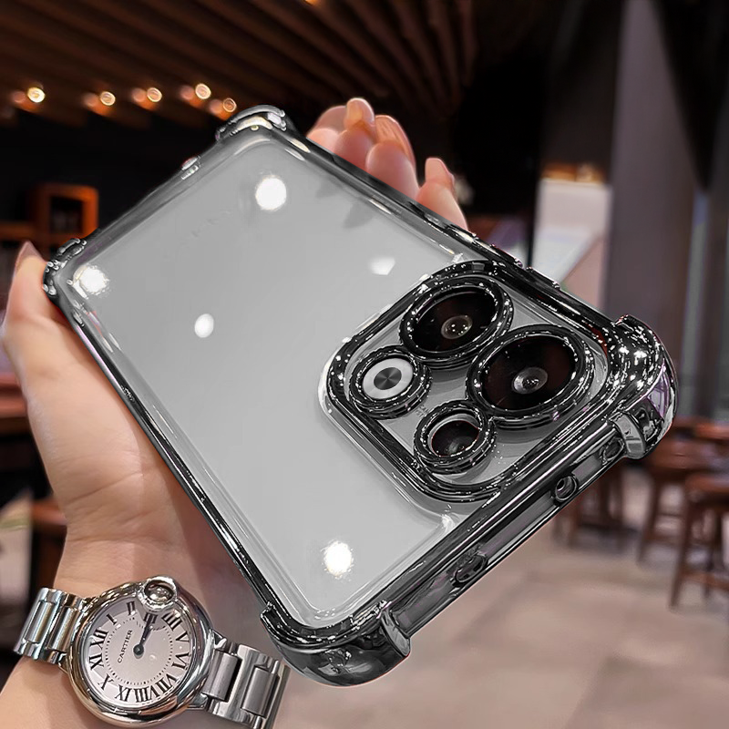 Oppo Reno 13 5G Transparent Airbags Back Case
