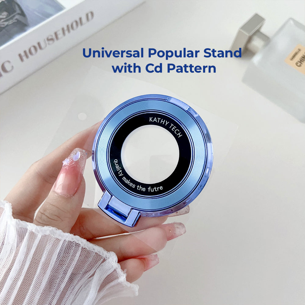 Oppo Reno 15 Pro Mini 5G Original Luxury Magnifier Ring Stand Shockproof Airbags Corner Case