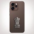 Oppo Reno 15 Pro 5G Compatible Satyamev Jayate 3D Metal Emblem Sticker