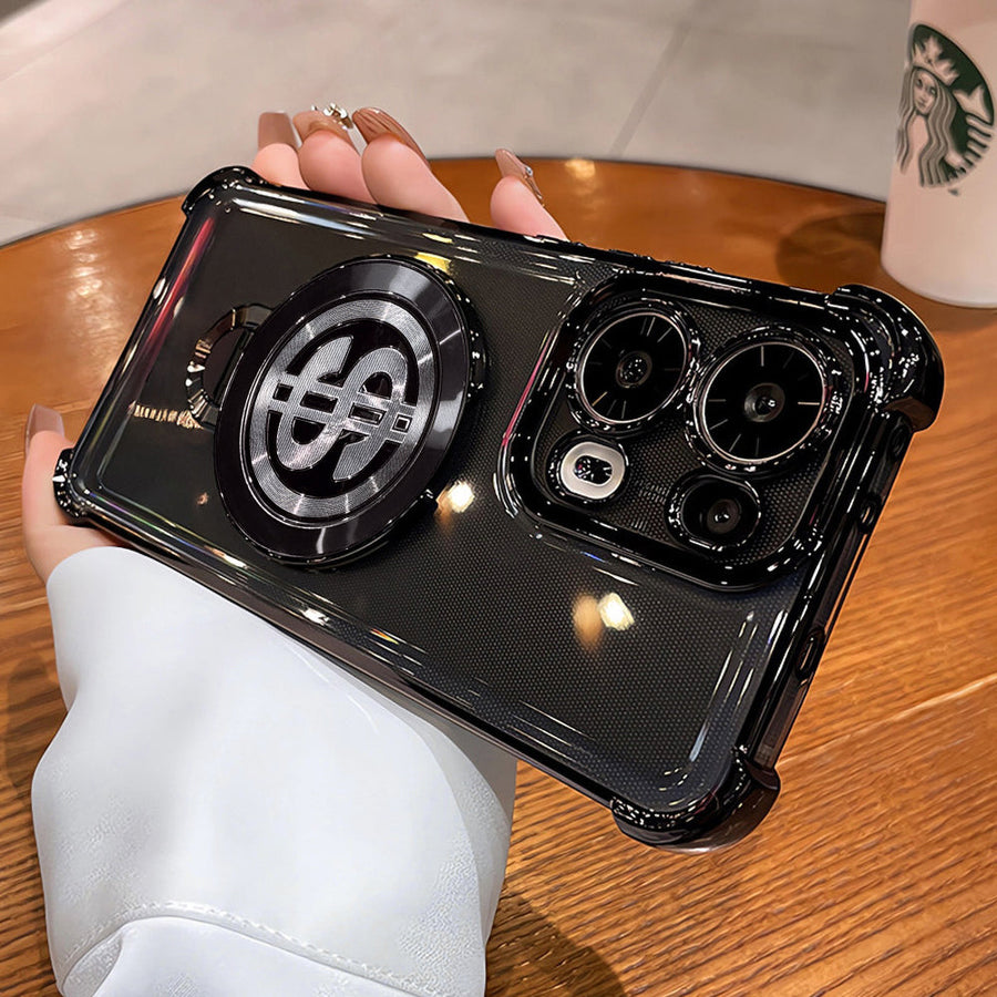 Oppo Reno14 5G rotating dollar case with airbags protection