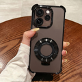 Oppo Reno 15 Pro Mini 5G Original Luxury Magnifier Ring Stand Shockproof Airbags Corner Case