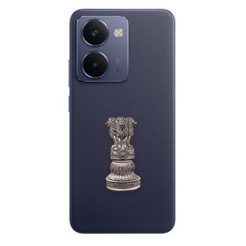 Realme P3 Ultra 5G Compatible Satyamev Jayate 3D Metal Emblem Sticker