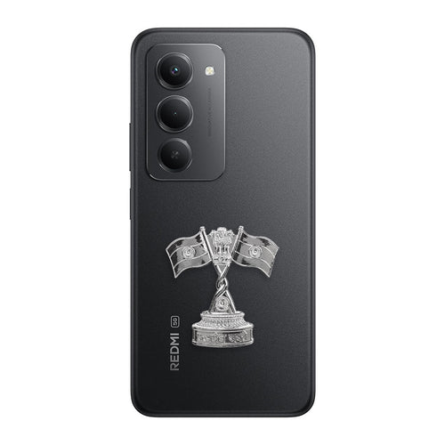 Redmi 15 5G Compatible Satyamev Jayate 3D Metal Emblem Sticker