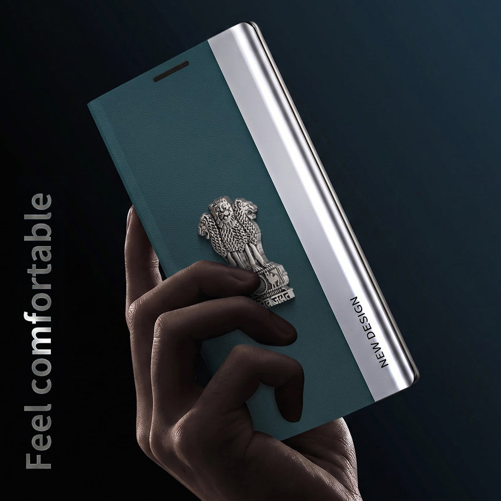 Vivo V70 FE 5G Satyamev Jayate Flip Leather Case