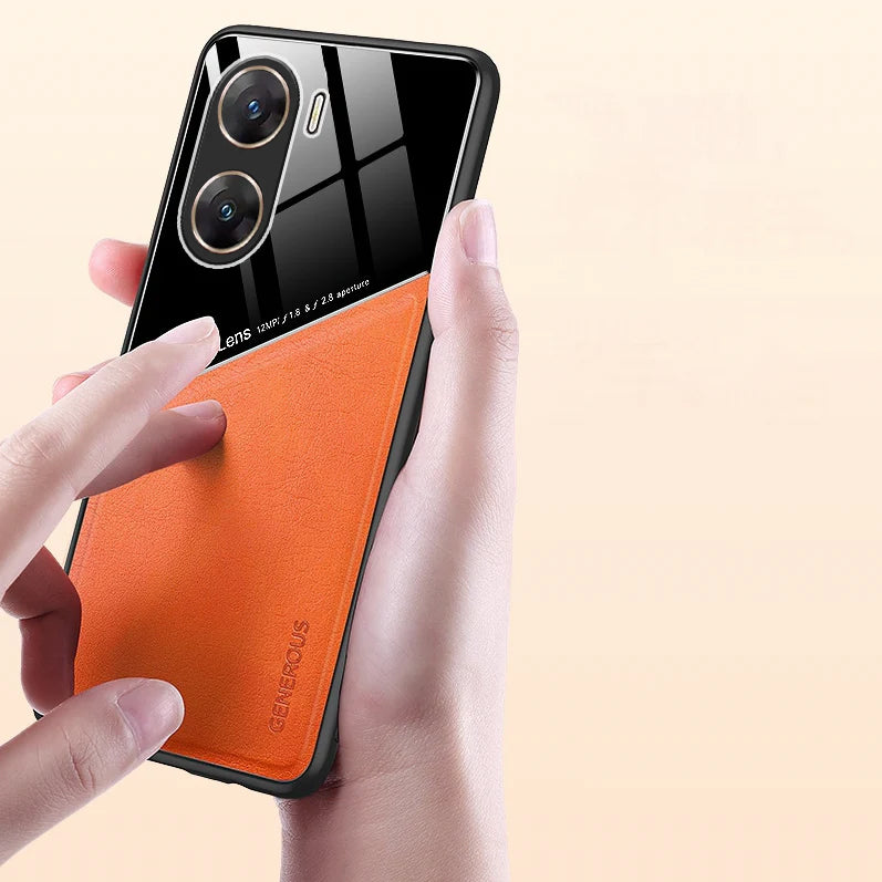 Vivo V29e 5G Luxury Generous® Leather Protective Back Case