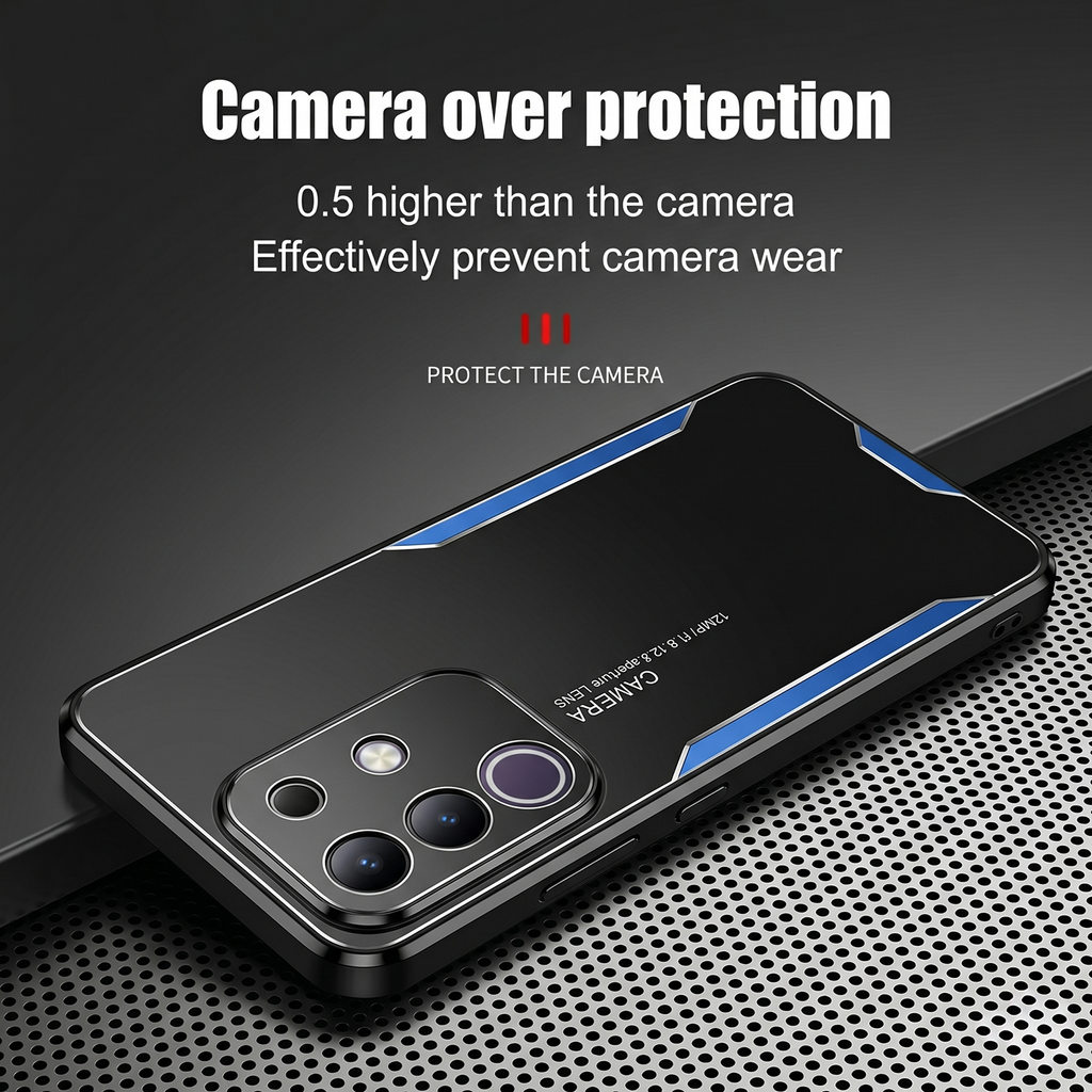 Vivo T4x 5G Luxury Aluminium Metal Frame Protective Case