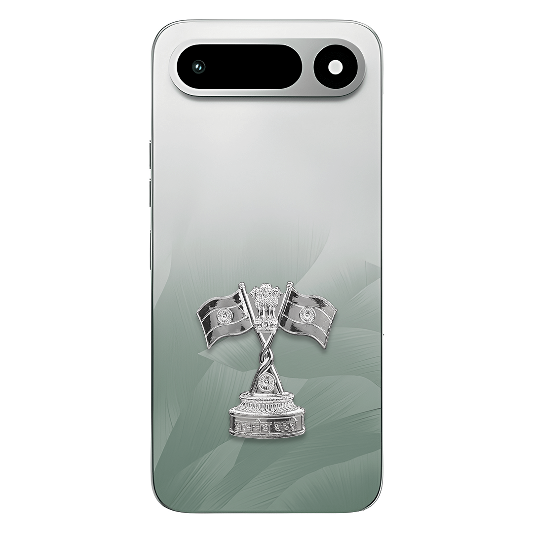 Tecno Pop X 5G Compatible Satyamev Jayate 3D Metal Emblem Sticker