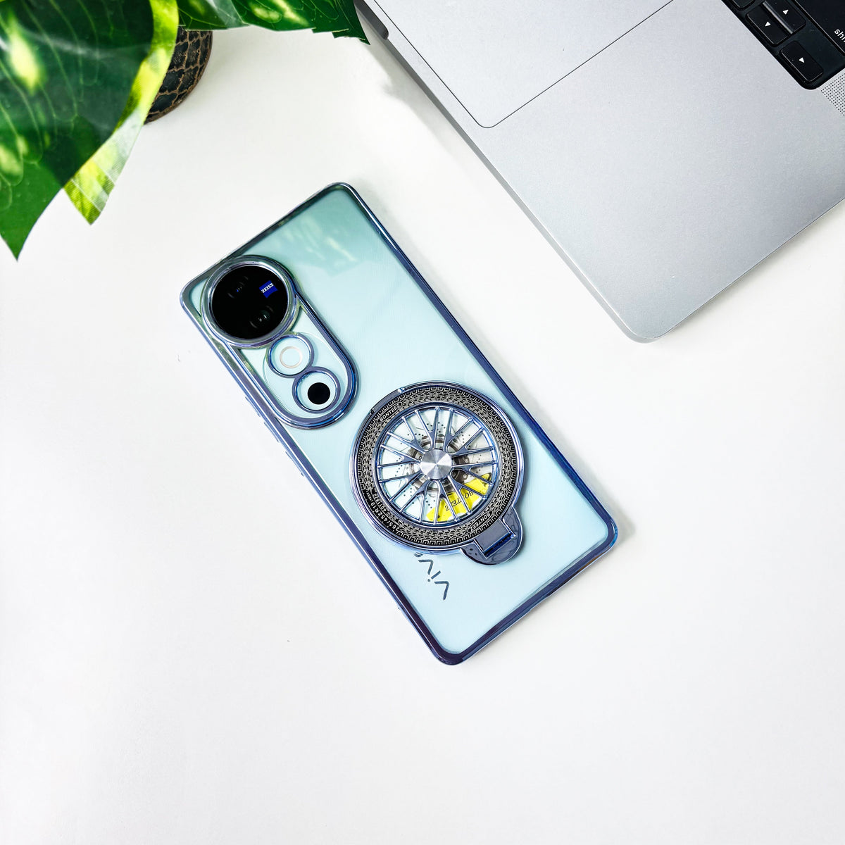 Vivo V40 5G Ferrari Wheel Electroplating Case