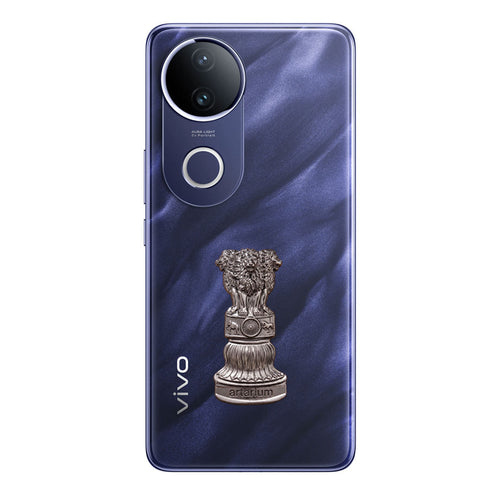Vivo V50e 5G Compatible Satyamev Jayate 3D Metal Emblem Sticker
