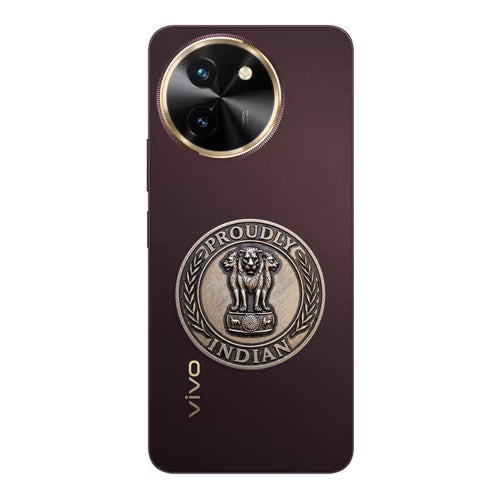 Vivo T3x 5G Compatible Satyamev Jayate 3D Metal Emblem Sticker