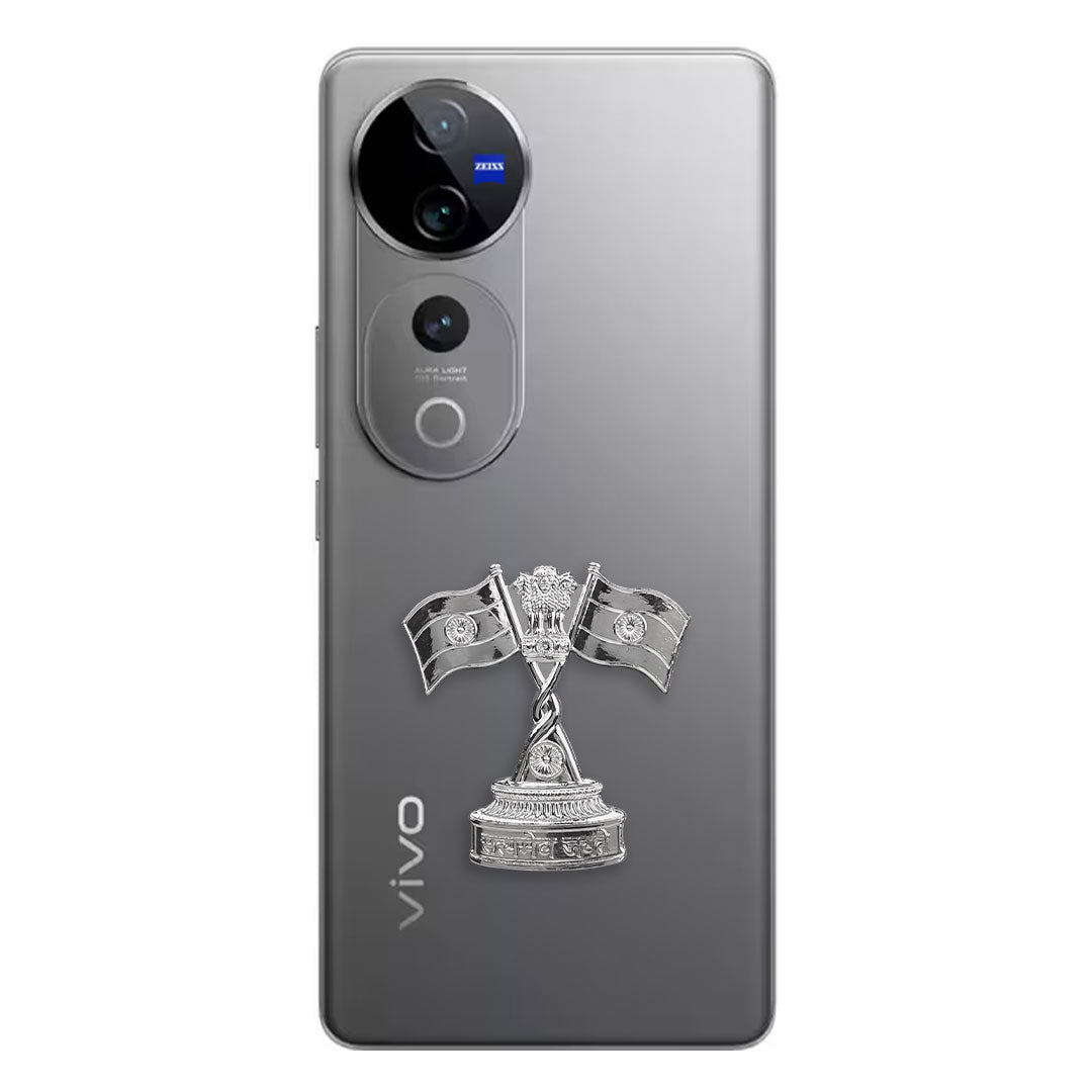 Vivo V40 Pro 5G Compatible Satyamev Jayate 3D Metal Emblem Sticker