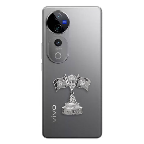 Vivo V40 Pro 5G Compatible Satyamev Jayate 3D Metal Emblem Sticker