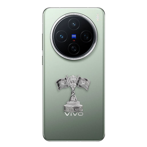 Vivo X200 5G Compatible Satyamev Jayate 3D Metal Emblem Sticker