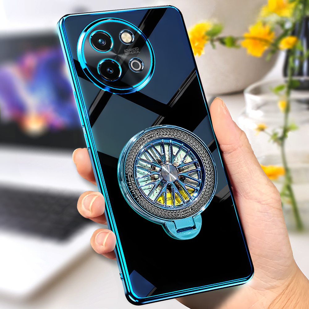 Vivo Y58 5G Ferrari Wheel Electroplating Case