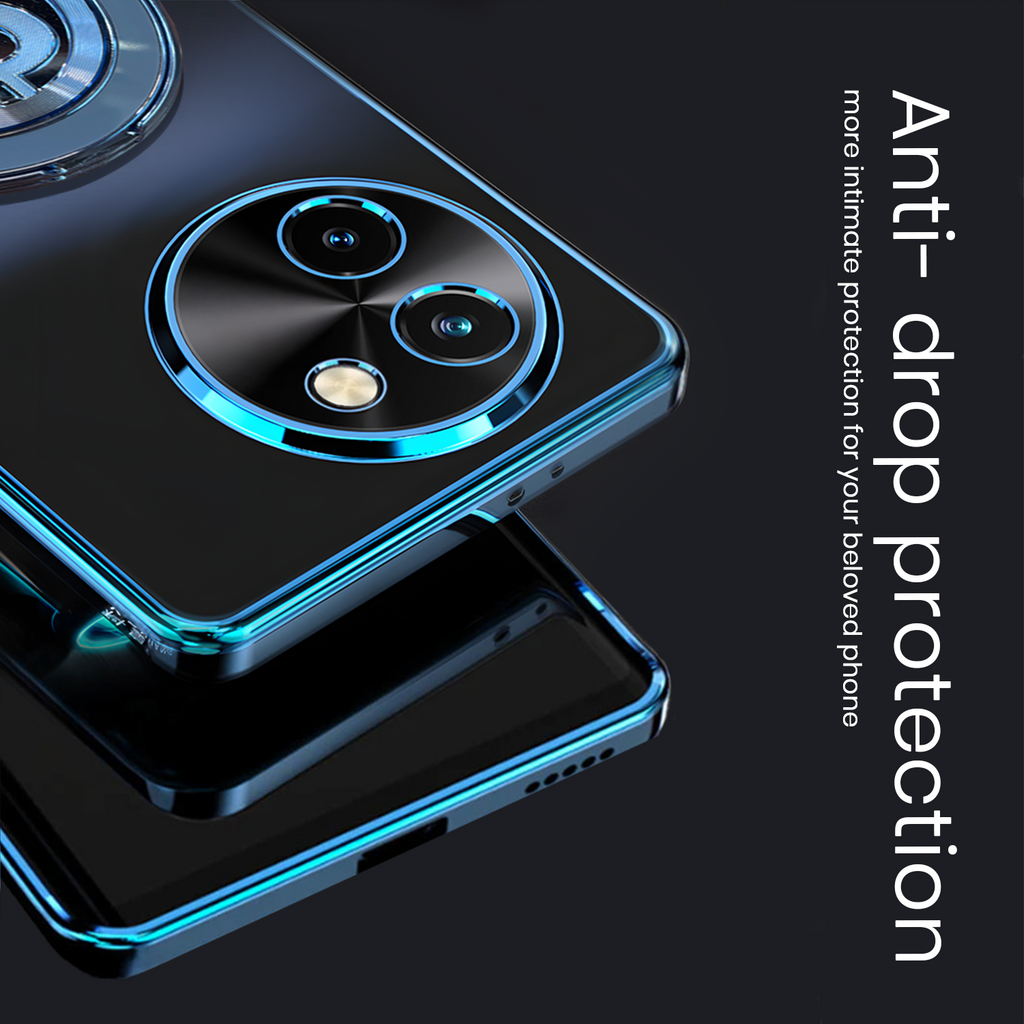 Vivo T3x 5G Electroplating Dollar Case