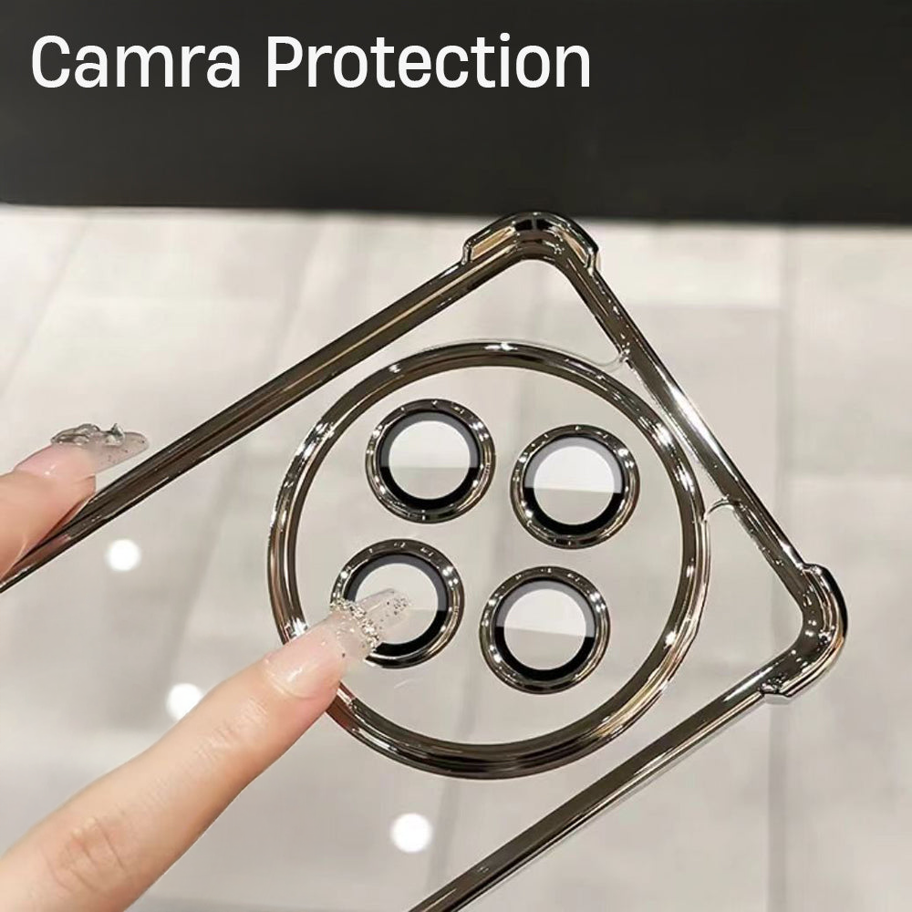 Vivo T4 5G Transparent Airbags Back Case