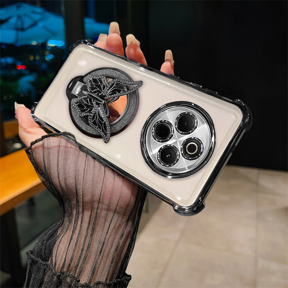 Vivo T4 5G Premium Butterfly Stand Airbags Case