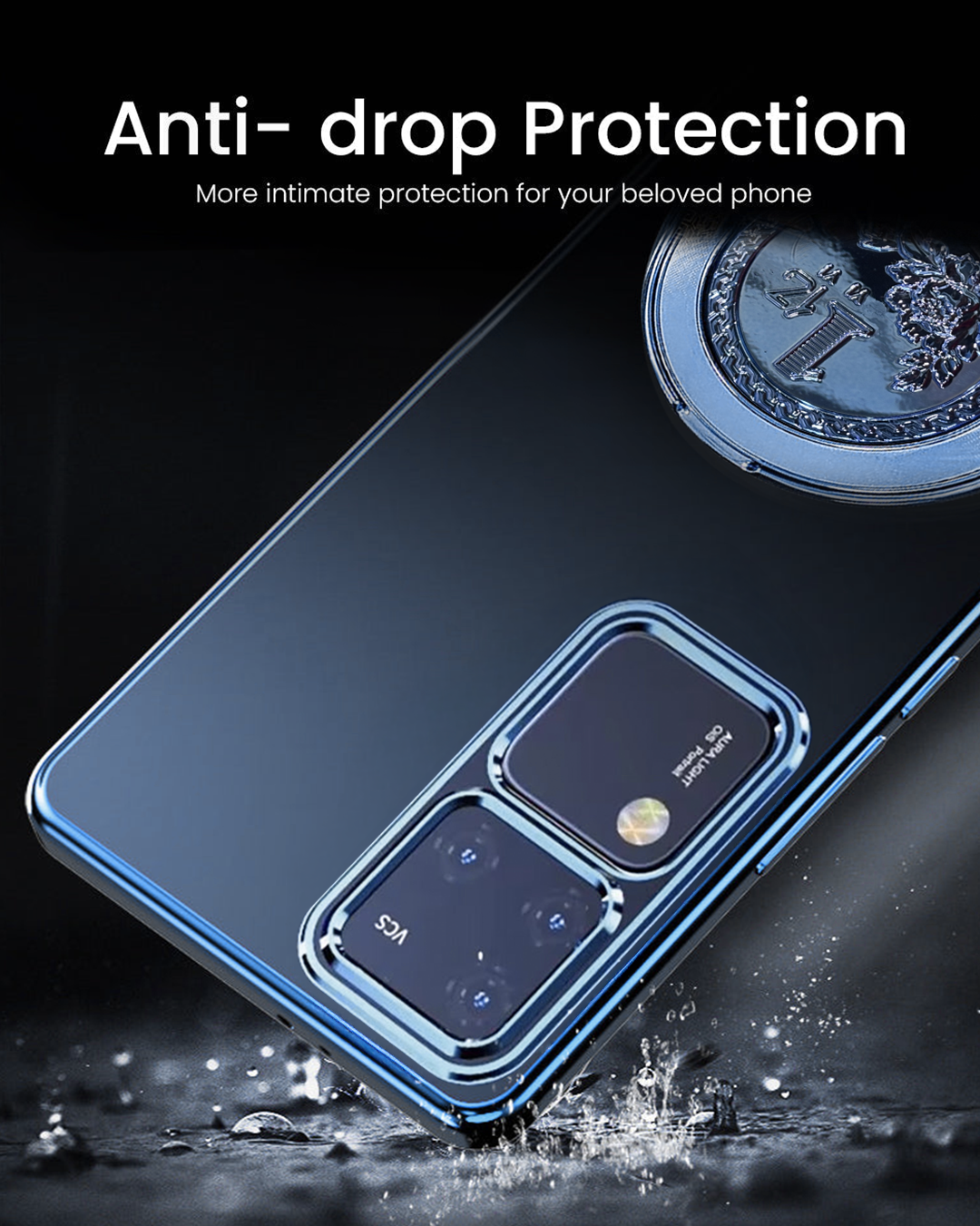 Vivo V30 Pro 5G Electroplating Billion Wheel Case