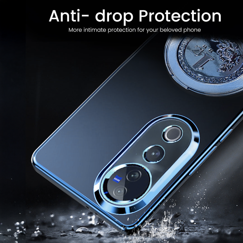Vivo V40 Pro 5G Electroplating Billion Wheel Case