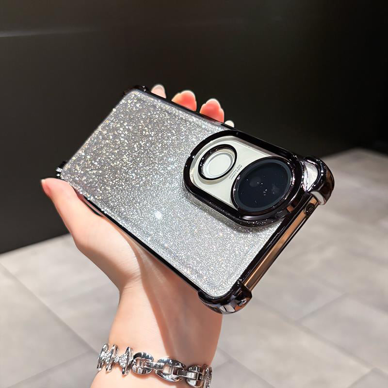 Vivo V50 5G Luxury Shimmer Shockproof Airbag Case