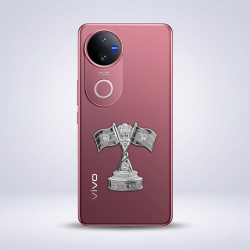 Vivo V50 5G Compatible Satyamev Jayate 3D Metal Emblem Sticker