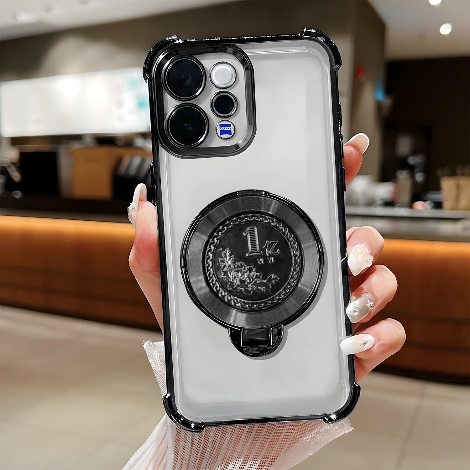 Vivo V70 Elite 5G Premium Billion Wheel Rotating Shockproof Airbags Case