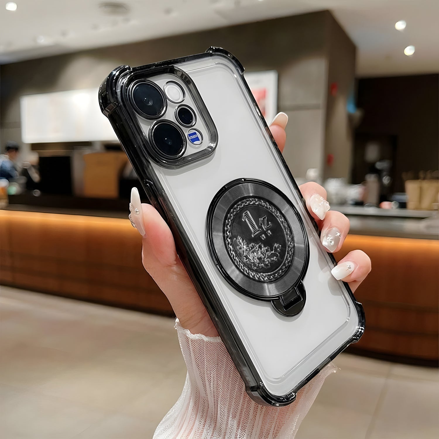 Vivo V70 Elite 5G Premium Billion Wheel Rotating Shockproof Airbags Case
