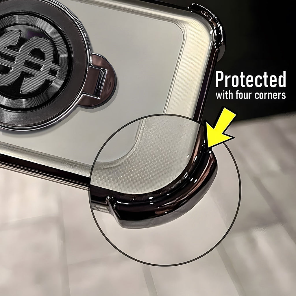 Vivo V70 Elite 5G Four Corner Airbags 100% Original Astro Money Magnet Rotating Dollar Case