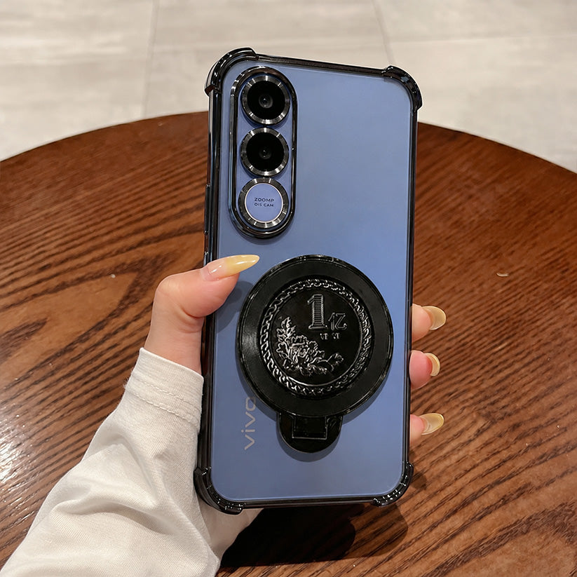 Vivo V70 FE 5G Premium Billion Wheel Rotating Shockproof Airbags Case